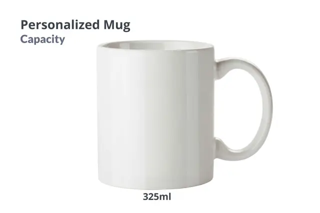 photo print tea cup 325ml